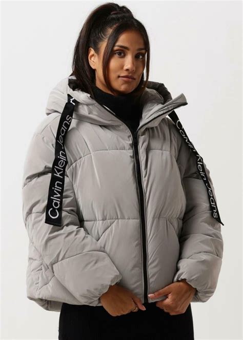 calvin klein jas dames puffer